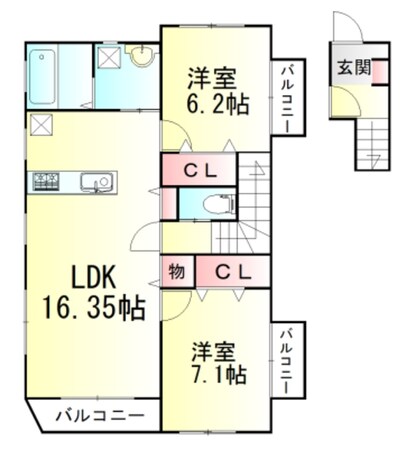 千葉様邸の物件間取画像